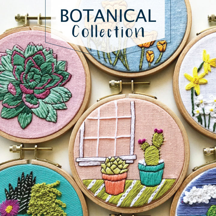 Botanical Embroidery Collection