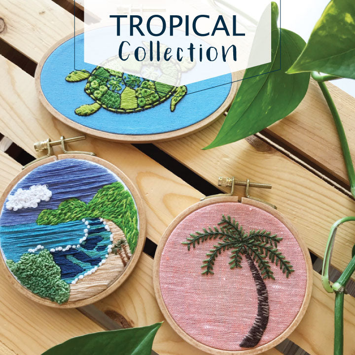 Tropical Embroidery Collection