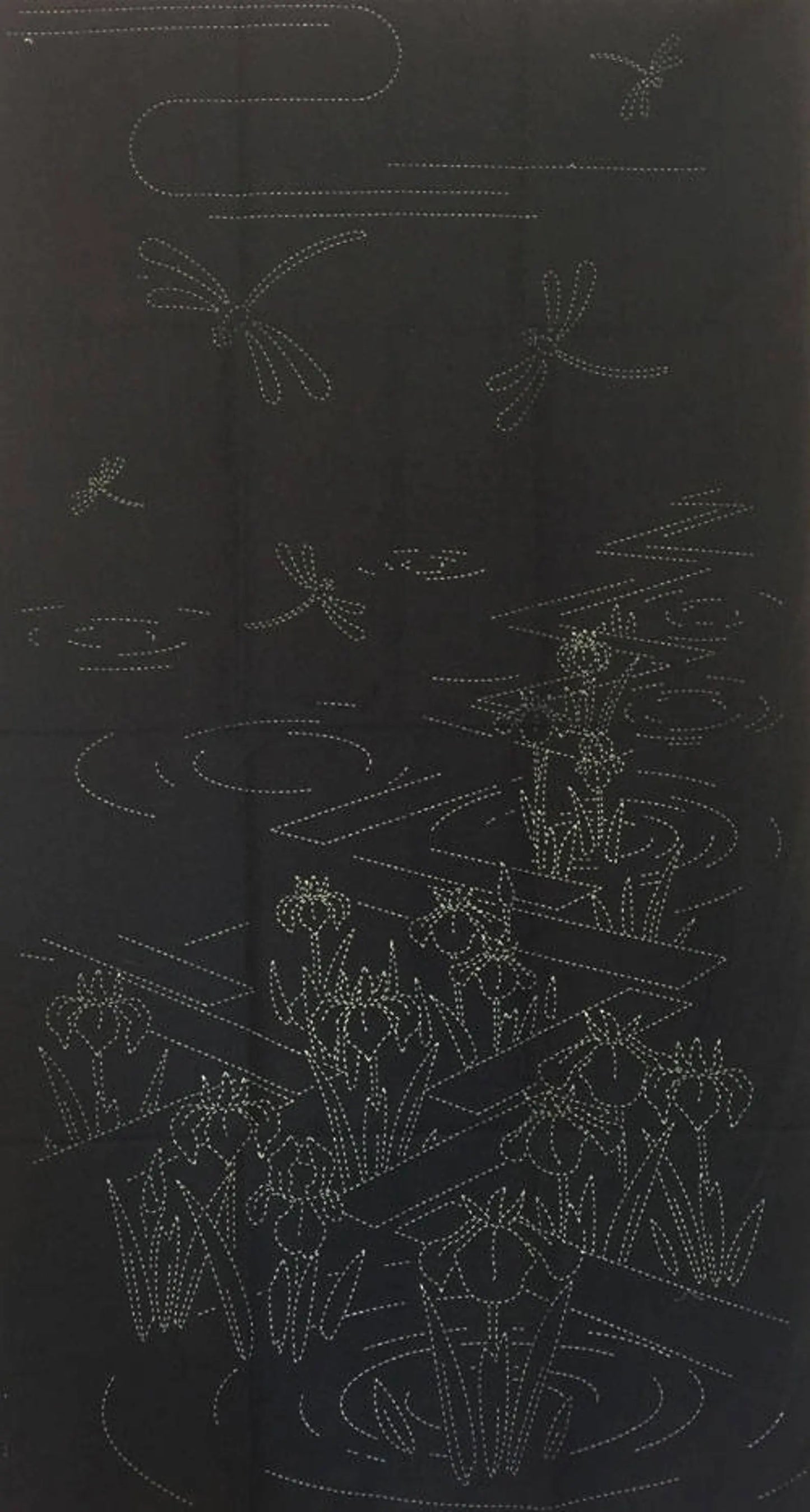 Dragonfly and Iris Sampler
