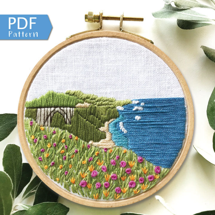 Free Embroidery Pattern / PDF / Printable / Super Creative