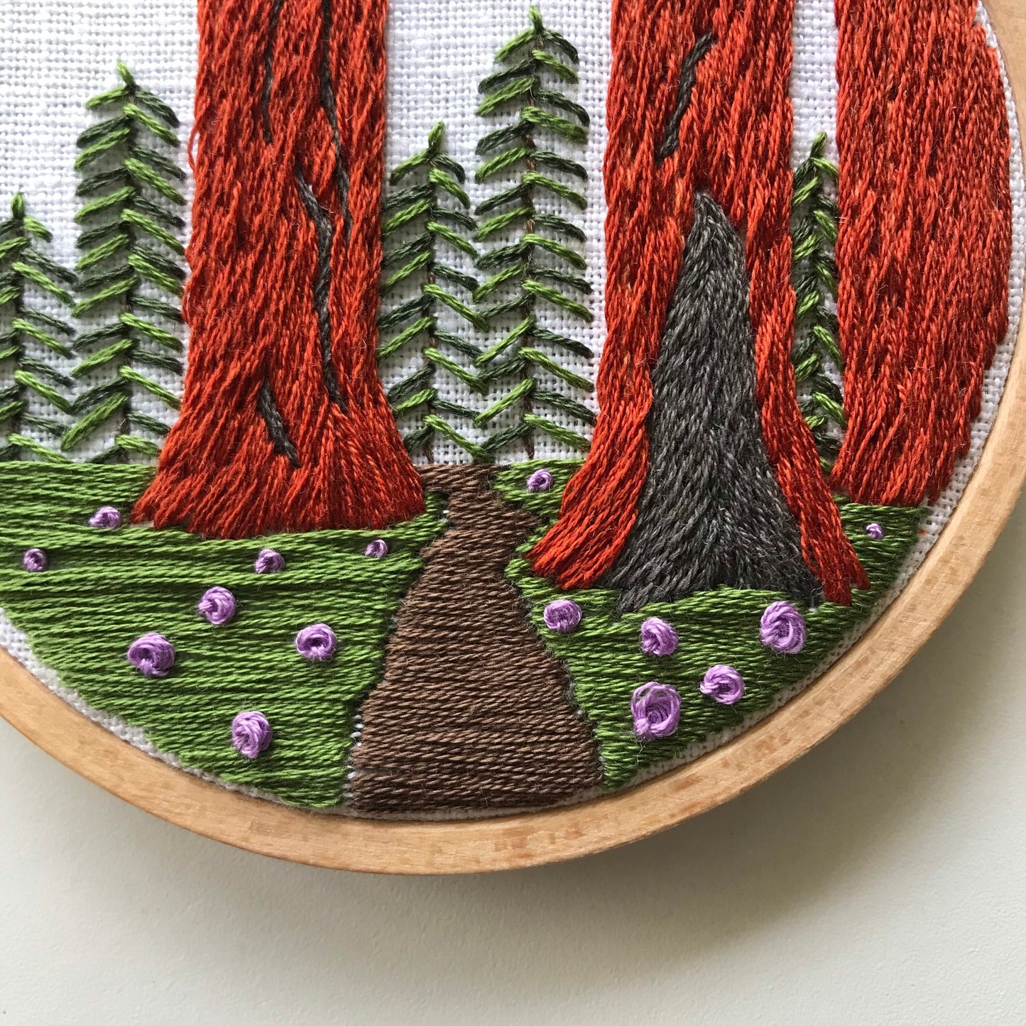 Sequoia Grove: Intermediate Embroidery Kit