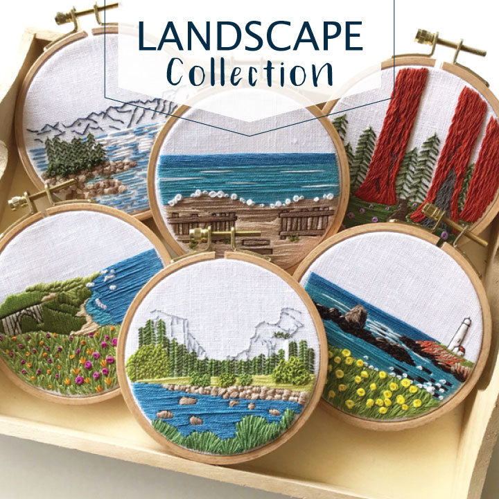 Landscape Embroidery Collection