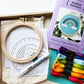 Radiant Rainbow: Beginner Embroidery Kit