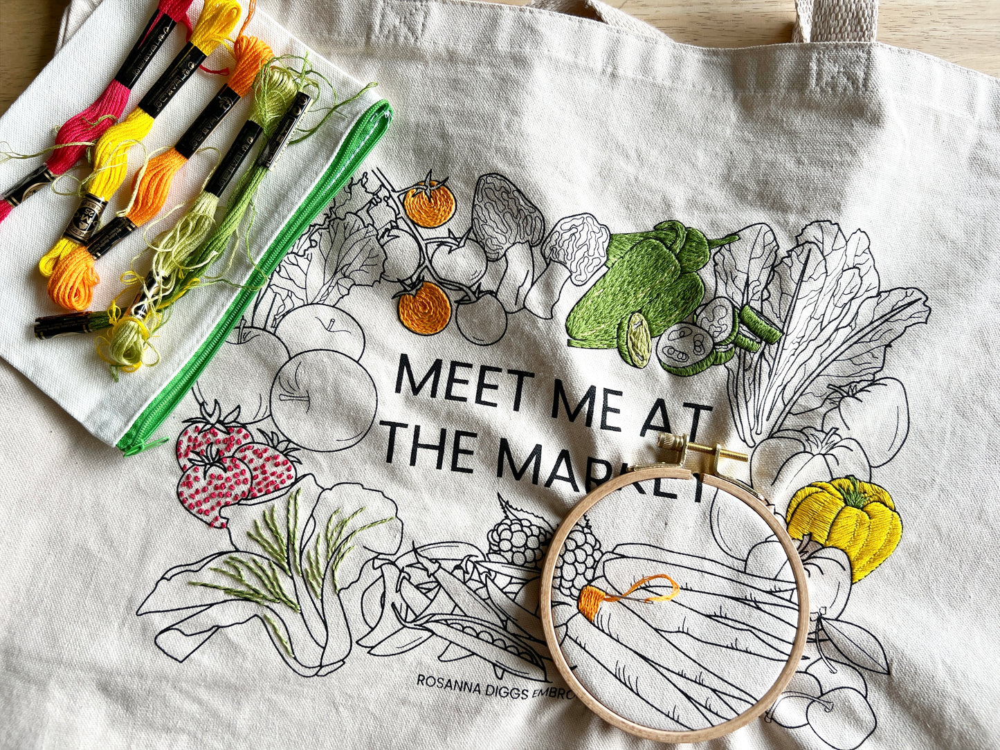 Tote Bag Embroidery Workshop