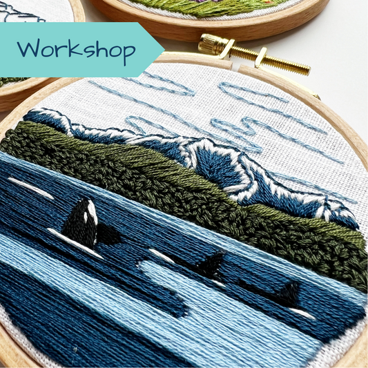 Beginning Landscape Embroidery Workshop