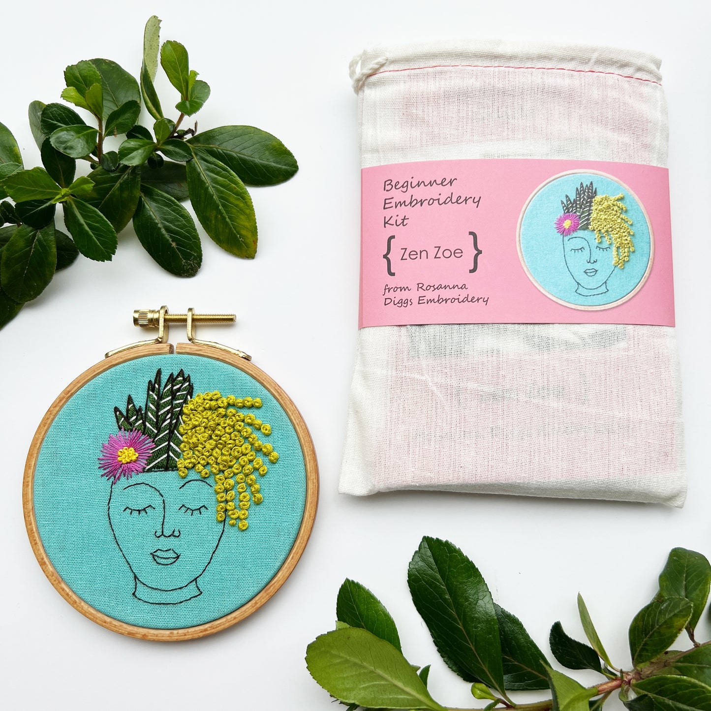 Zen Zoe: Beginner Embroidery Kit