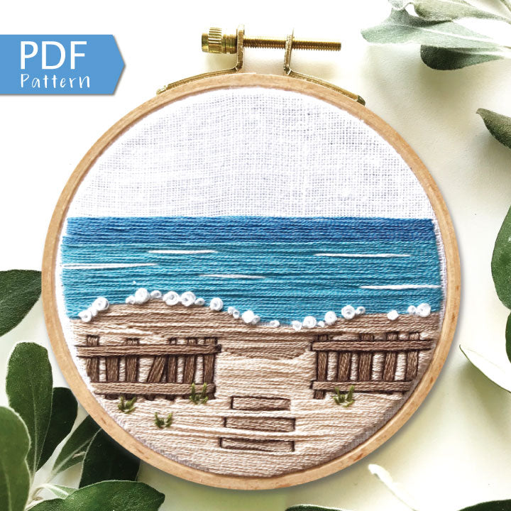 A Day at the Beach PDF Pattern
