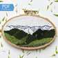 Hurricane Ridge: Choose Your Skill Level PDF Embroidery Pattern