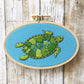 Green Sea Turtle: Design Your Own PDF Embroidery Pattern