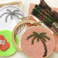 Palm Tree: Beginner Embroidery Kit
