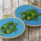 Green Sea Turtle: Design Your Own PDF Embroidery Pattern