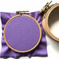 4" Round Beech Wood Embroidery Hoop