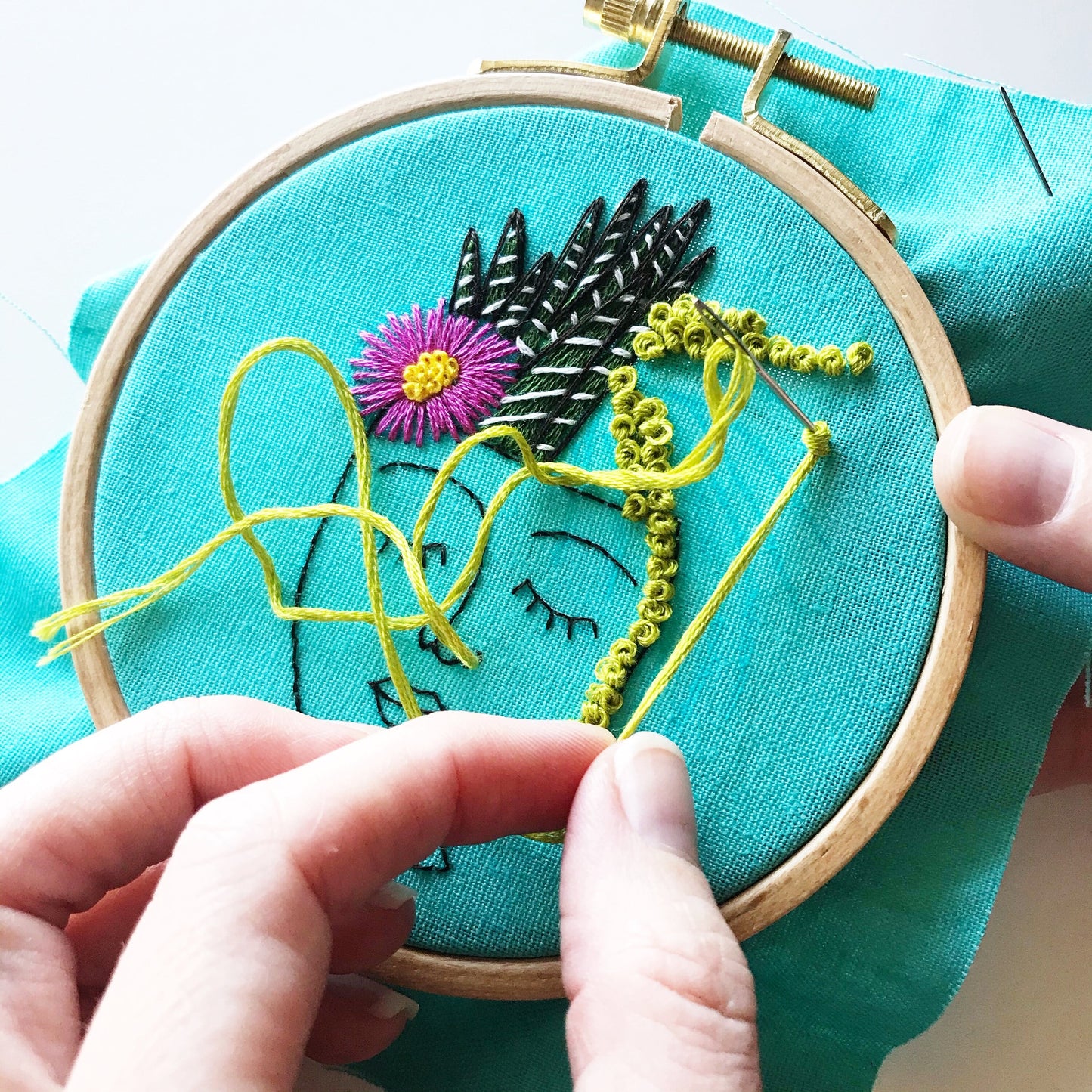 Zen Zoe: Beginner Embroidery Kit