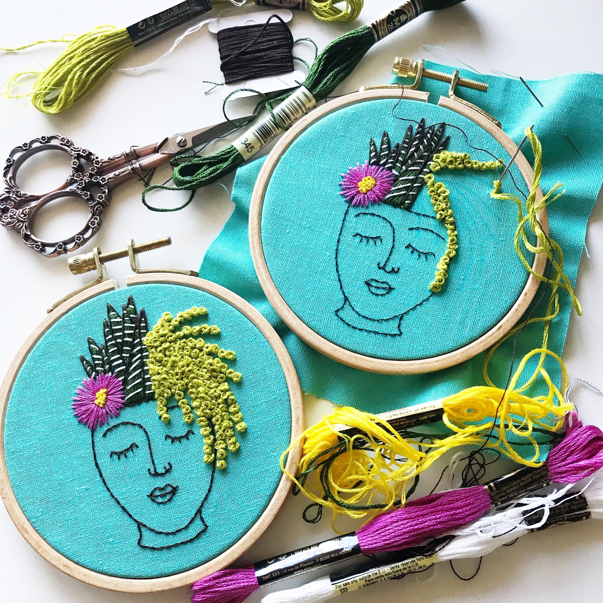 Big Sur: Beginner Embroidery Kit – Rosanna Diggs Embroidery