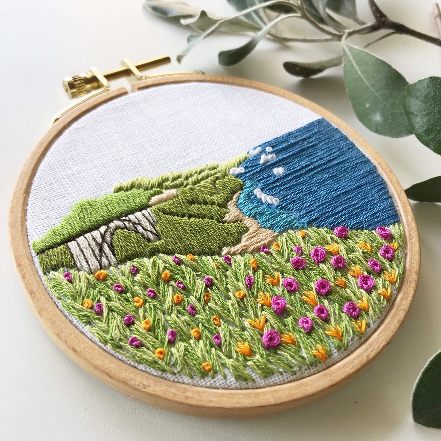 Big Sur: Beginner Embroidery Kit