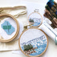 Lake Tahoe: Beginner Embroidery Kit